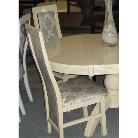 Wooden dining chair Mix furniture Katrin ivory