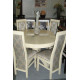 Wooden dining chair Mix furniture Katrin ivory