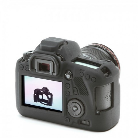 Protective silicone case for Canon EOS 6D cameras - black