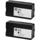 Cartridge HP No.711 DesignJet 120/520 (2x80 ml) Dual Pack Black (P2V31A)