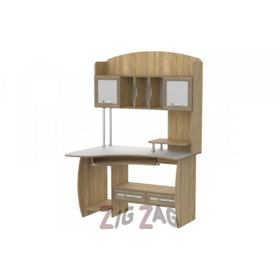 Computer desk Yew SK-224 Sonoma Oak - White