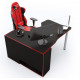 Gaming desk ZEUS IGROK-TOR black+red