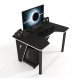 Gaming desk ZEUS IVAR-1400 black+white