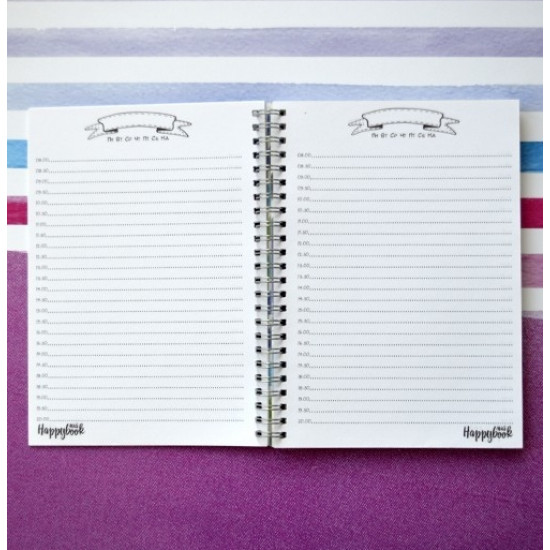 Planner Figasse Happybook Plan and Dream Unicorn