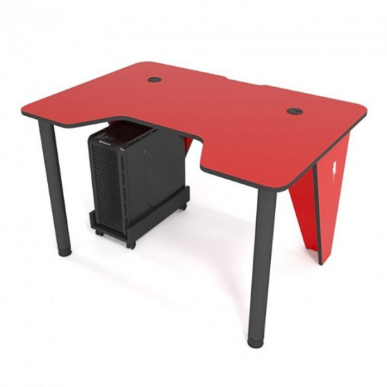 Gaming gaming desk ZEUS IVAR-1400 red+black