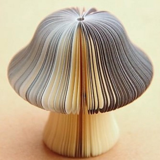 Tear-off note pad NonesLines mushroom