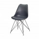 Dining chair Onder Mebli MILAN ANTHRACITE 01 BK - ML