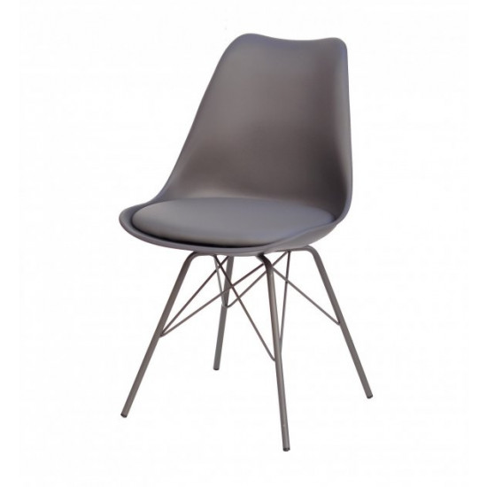 Dining chair Onder Mebli MILAN ONE GRAY 21