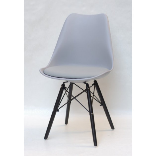 Dining chair Onder Mebli MILAN B - BK GRAY 35