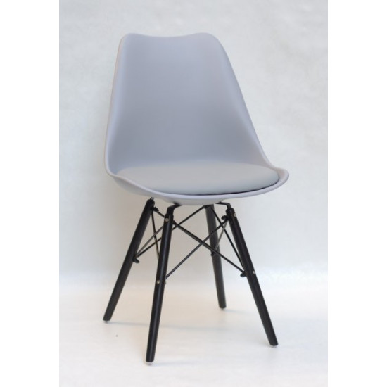 Dining chair Onder Mebli MILAN B - BK GRAY 35