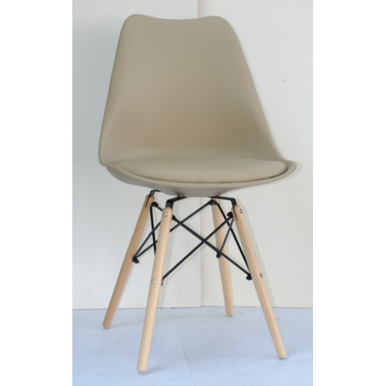 Dining chair Onder Mebli MILAN-B BEIGE 06