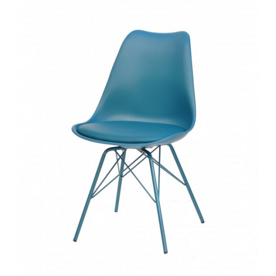 Dining chair Onder Mebli MILAN ONE TURQUOISE 02