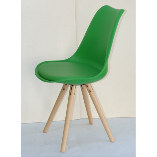 Dining chair Onder Mebli MILAN-C GREEN 44