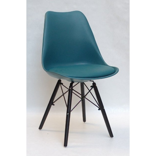 Dining chair Onder Mebli MILAN B - BK GREEN 02