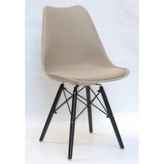 Dining chair Onder Mebli MILAN B - BK BEIGE 06