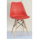 Dining chair Onder Mebli MILAN-B RED 05