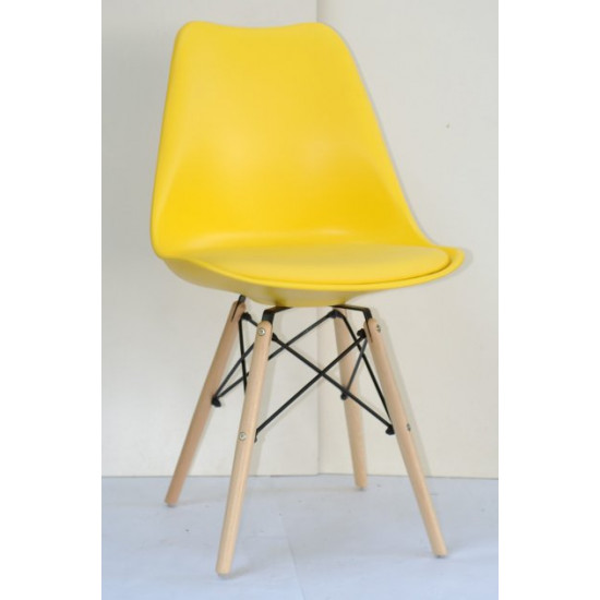 Dining chair Onder Mebli MILAN-B YELLOW 14