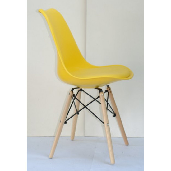 Dining chair Onder Mebli MILAN-B YELLOW 14