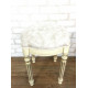 Wooden stool Mix Furniture Sicily ivory