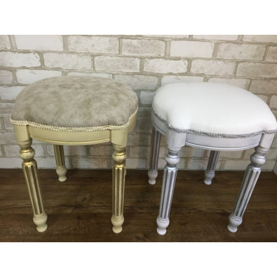 Wooden stool Mix Furniture Sicily ivory