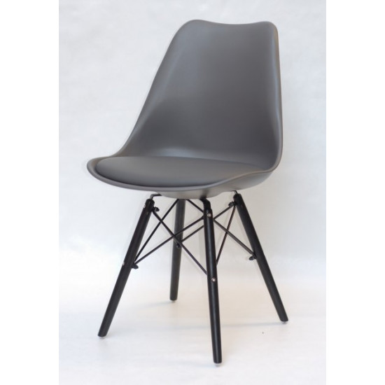 Dining chair Onder Mebli MILAN B - BK GRAY 21