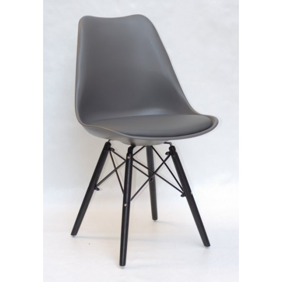 Dining chair Onder Mebli MILAN B - BK GRAY 21