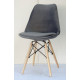 Dining chair Onder Mebli MILAN-B SOFT GRAY VELVET B-3