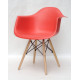 Dining chair Onder Mebli LEON RED 05