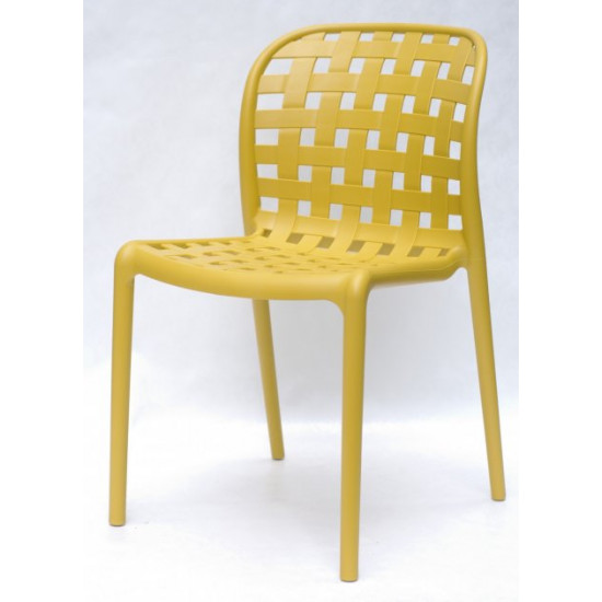 Dining chair Onder Mebli GARI YELLOW 11