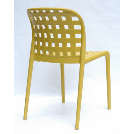 Dining chair Onder Mebli GARI YELLOW 11