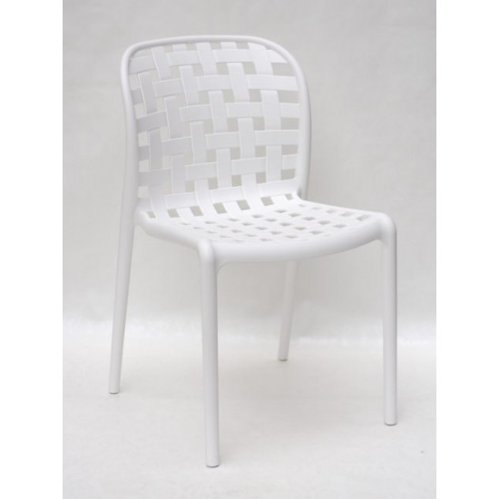 Dining chair Onder Mebli GARI WHITE 07