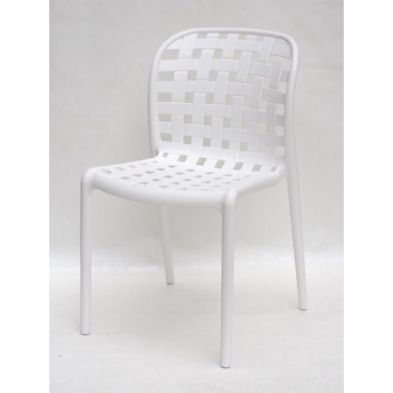 Dining chair Onder Mebli GARI WHITE 07