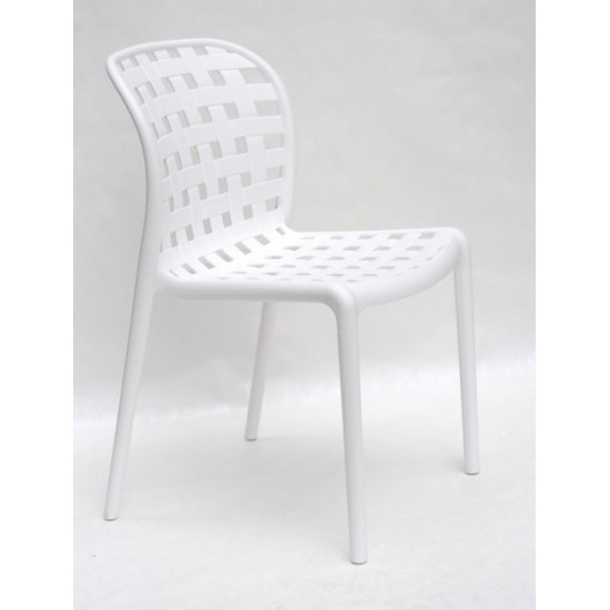 Dining chair Onder Mebli GARI WHITE 07