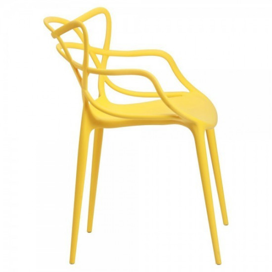 Dining chair Onder Mebli BARI YELLOW 12