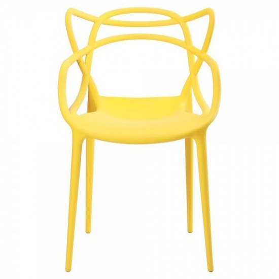 Dining chair Onder Mebli BARI YELLOW 12