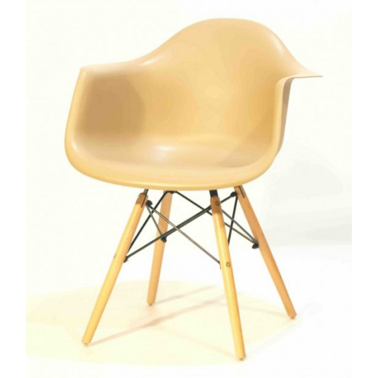 Dining chair Onder Mebli LEON BEIGE 06