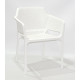 Dining chair Onder Mebli AMADO WHITE 07