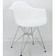 Dining chair Onder Mebli LEON WHITE 07 CH-ML