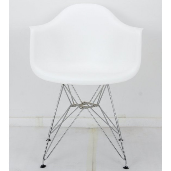 Dining chair Onder Mebli LEON WHITE 07 CH-ML