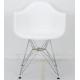 Dining chair Onder Mebli LEON WHITE 07 CH-ML