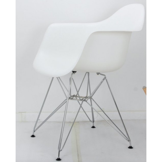 Dining chair Onder Mebli LEON WHITE 07 CH-ML