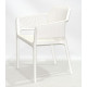 Dining chair Onder Mebli AMADO WHITE 07