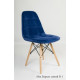 Dining chair Onder Mebli ALEX VELVET BLUE B – 1