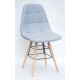 Dining chair Onder Mebli ALEX Q EK GRAY 35