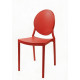 Dining chair Onder Mebli LORD RED RUBY 03