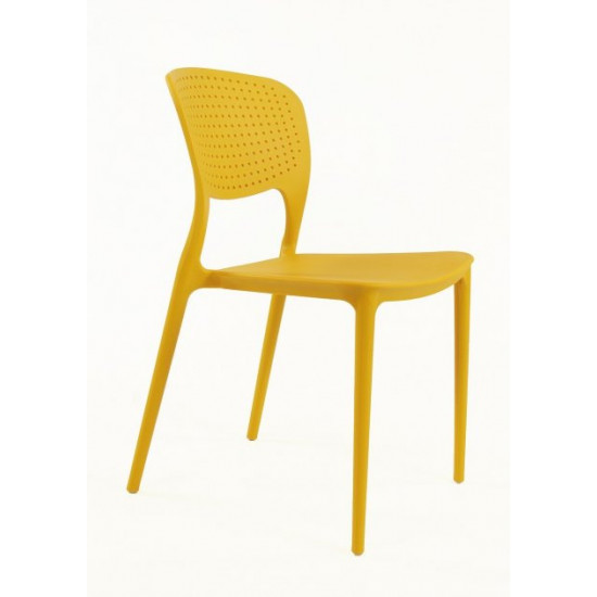 Dining chair Onder Mebli MARK YELLOW 11