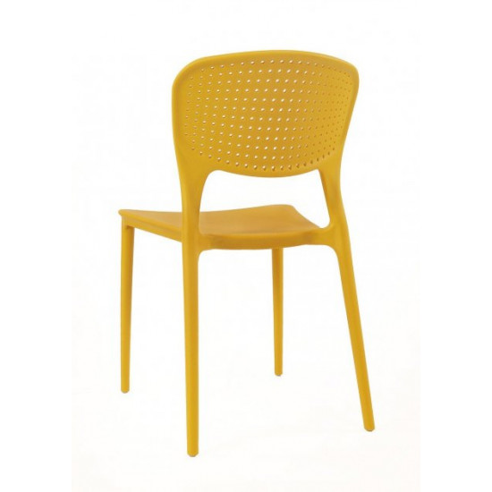 Dining chair Onder Mebli MARK YELLOW 11