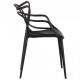 Dining chair Onder Mebli BARI BLACK 04