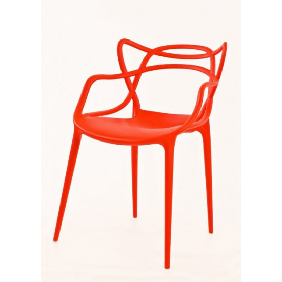 Dining chair Onder Mebli BARI RED 05