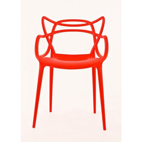 Dining chair Onder Mebli BARI RED 05